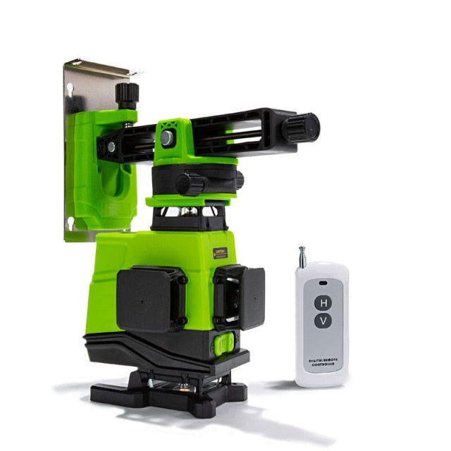 2pcs 5000MAH Battery Laser Level 16 lines green line 4D Self-Leveling 360 - KiwisLove