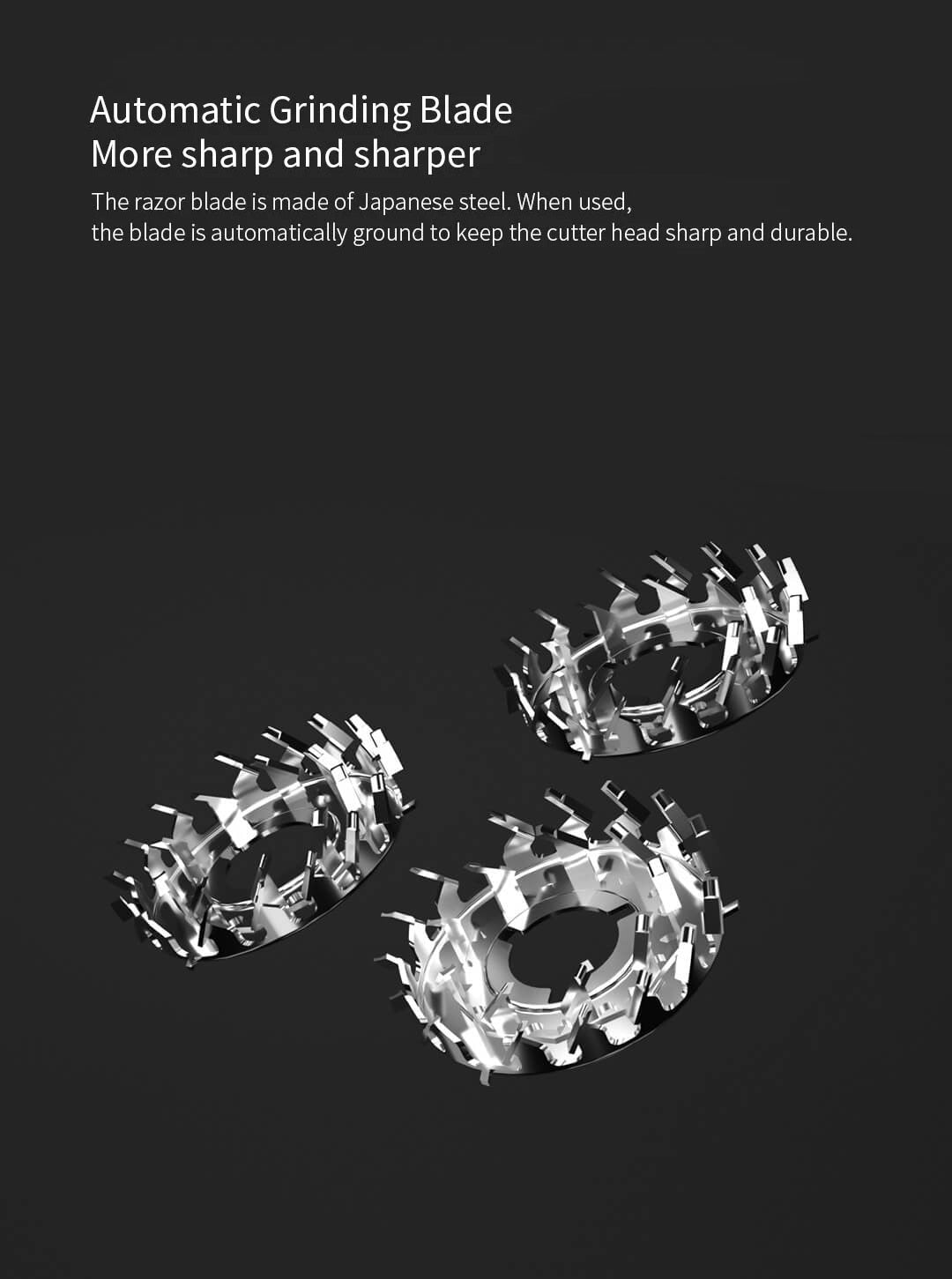 ENCHEN BlackStone Replacement Shaver Head 3D Floating Cutter Head - KiwisLove