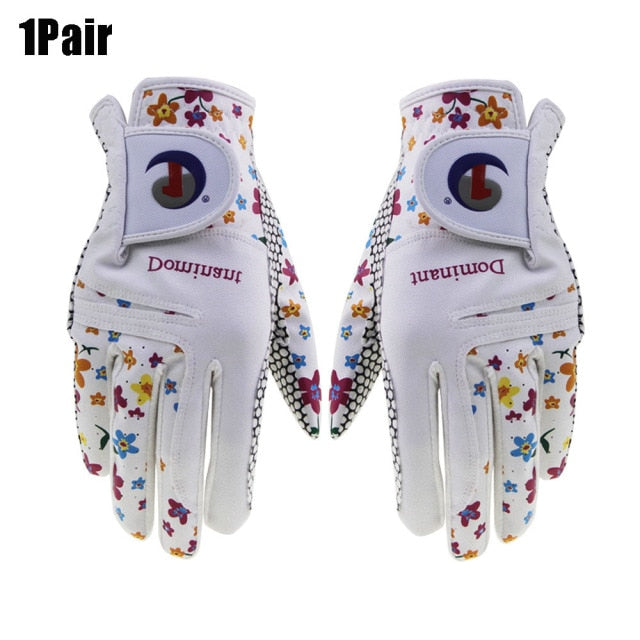 Golf Glove Women Ladies Breathable Non Slip  1 Pair - KiwisLove