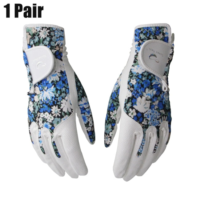 Golf Glove Women Ladies Breathable Non Slip  1 Pair - KiwisLove