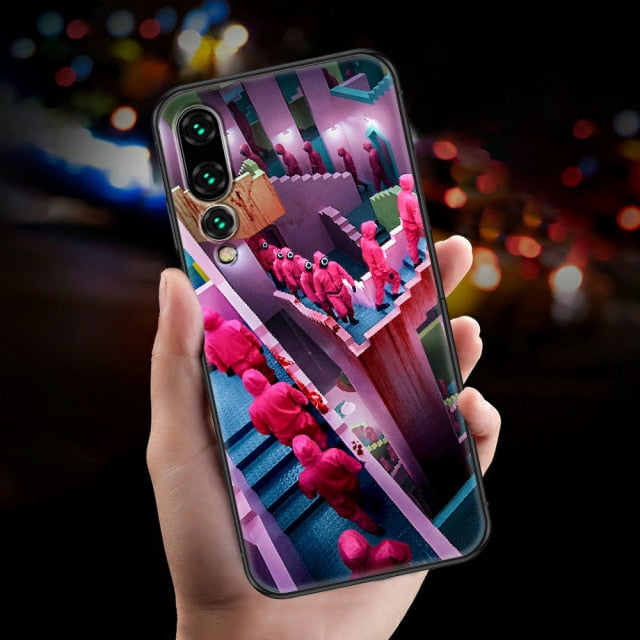 Squid Phone case Huawei P Mate P10 P20 P30 P40 10 20 Smart Z Pro Lite - KiwisLove