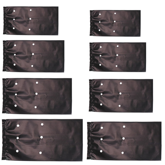 100PCS PE Black Plastic Nursery Bags Plant Grow Fabric Seedling Pots - KiwisLove