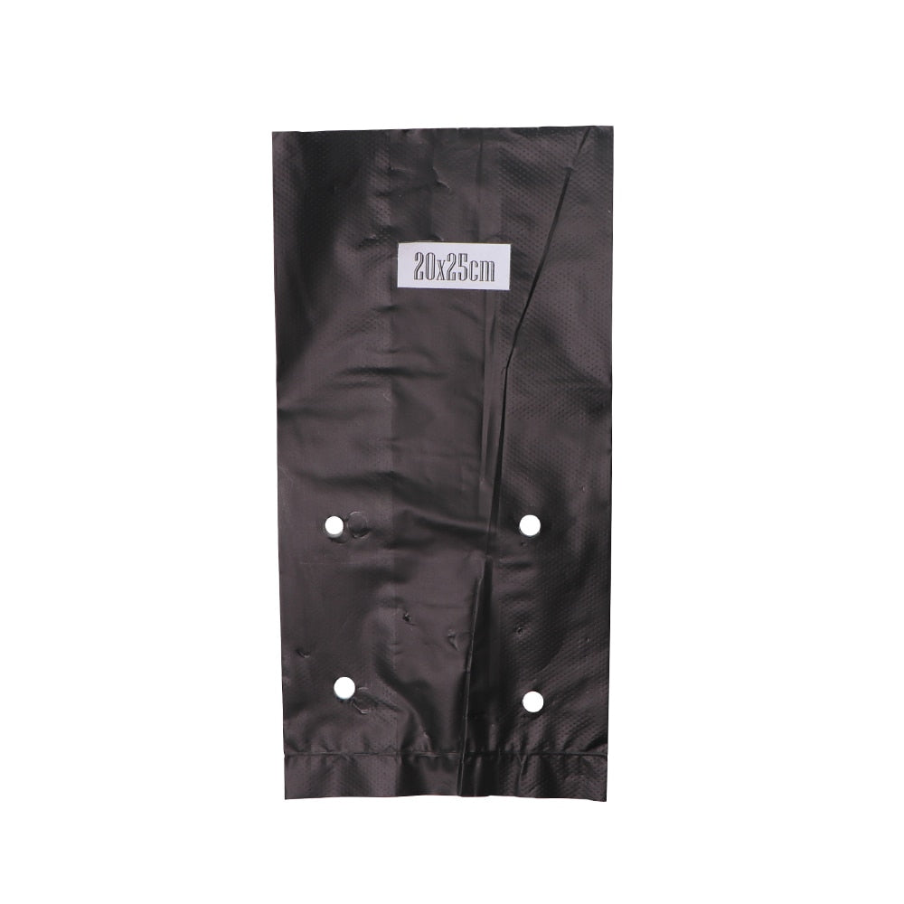 100PCS PE Black Plastic Nursery Bags Plant Grow Fabric Seedling Pots - KiwisLove