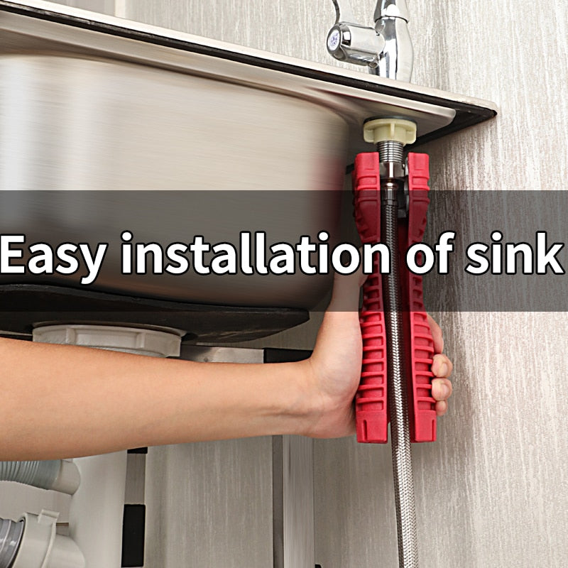 16 in 1 flagship multifunctional water pipe double end wrench basin bottom - KiwisLove