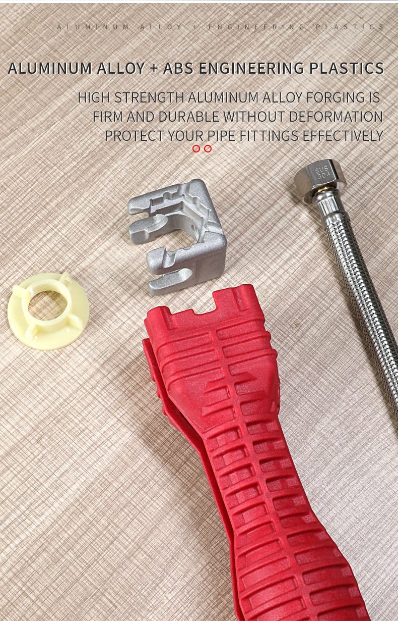 16 in 1 flagship multifunctional water pipe double end wrench basin bottom - KiwisLove