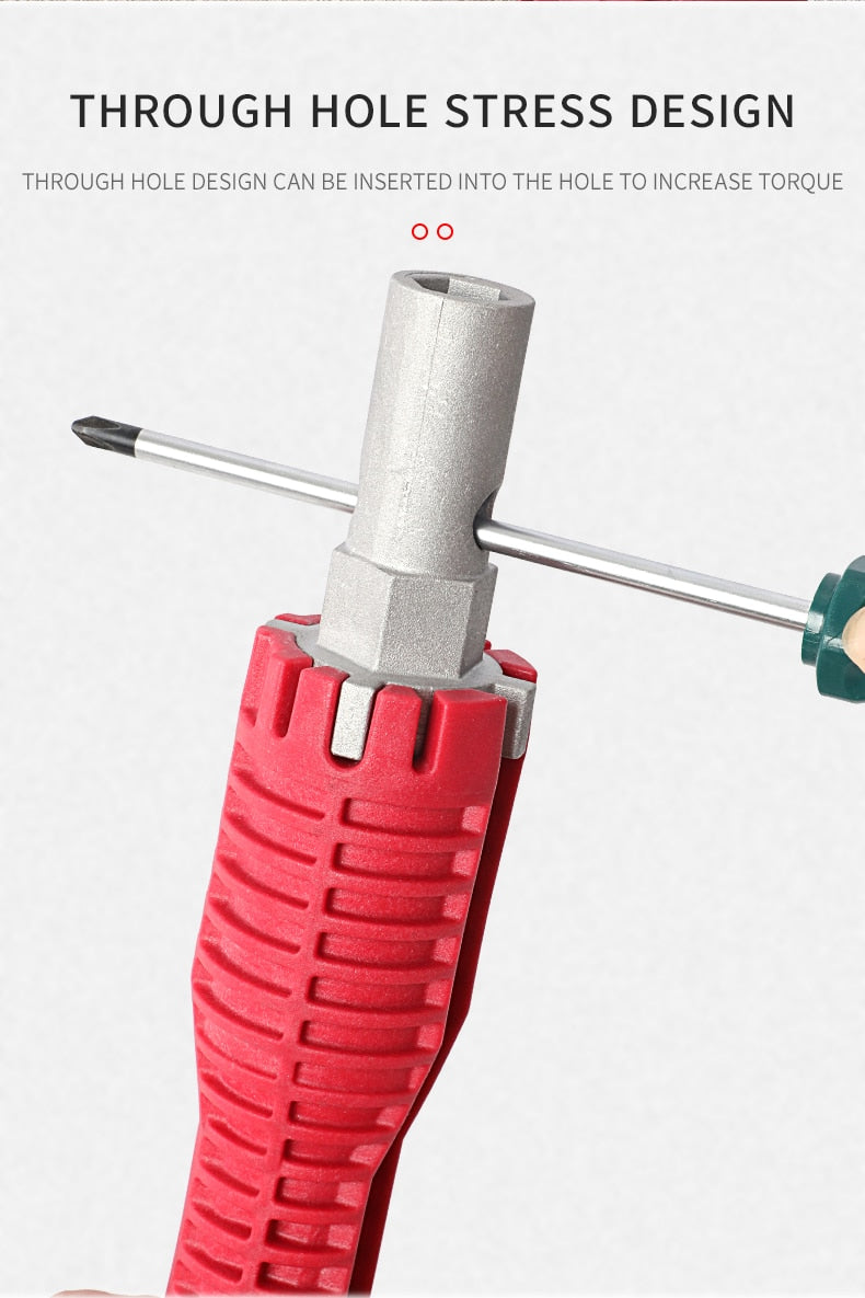 16 in 1 flagship multifunctional water pipe double end wrench basin bottom - KiwisLove