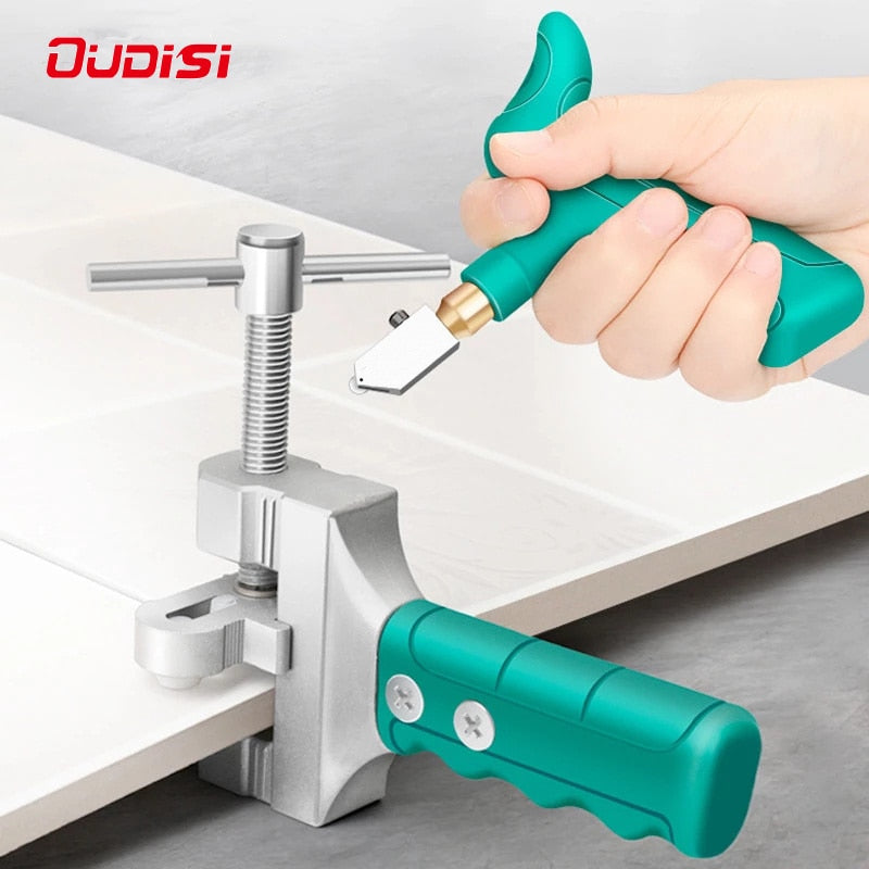 OUDISI Tile Glass Cutter Set Portable High-strength Diamond Cutting - KiwisLove