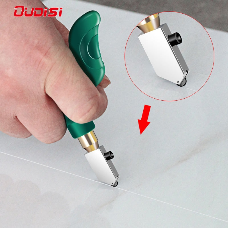 OUDISI Tile Glass Cutter Set Portable High-strength Diamond Cutting - KiwisLove