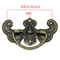 10pcs Classical Bronze Tone Pattern Pulls Handle Knobs - KiwisLove