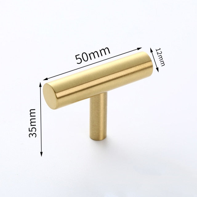 Brass Furniture Handles Copper Cabinet Knobs - KiwisLove