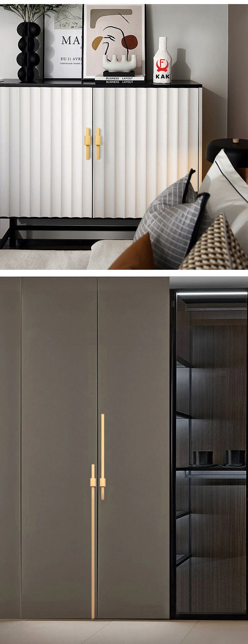 Kitchen Cabinet Handles Cupboard Door Pulls - KiwisLove