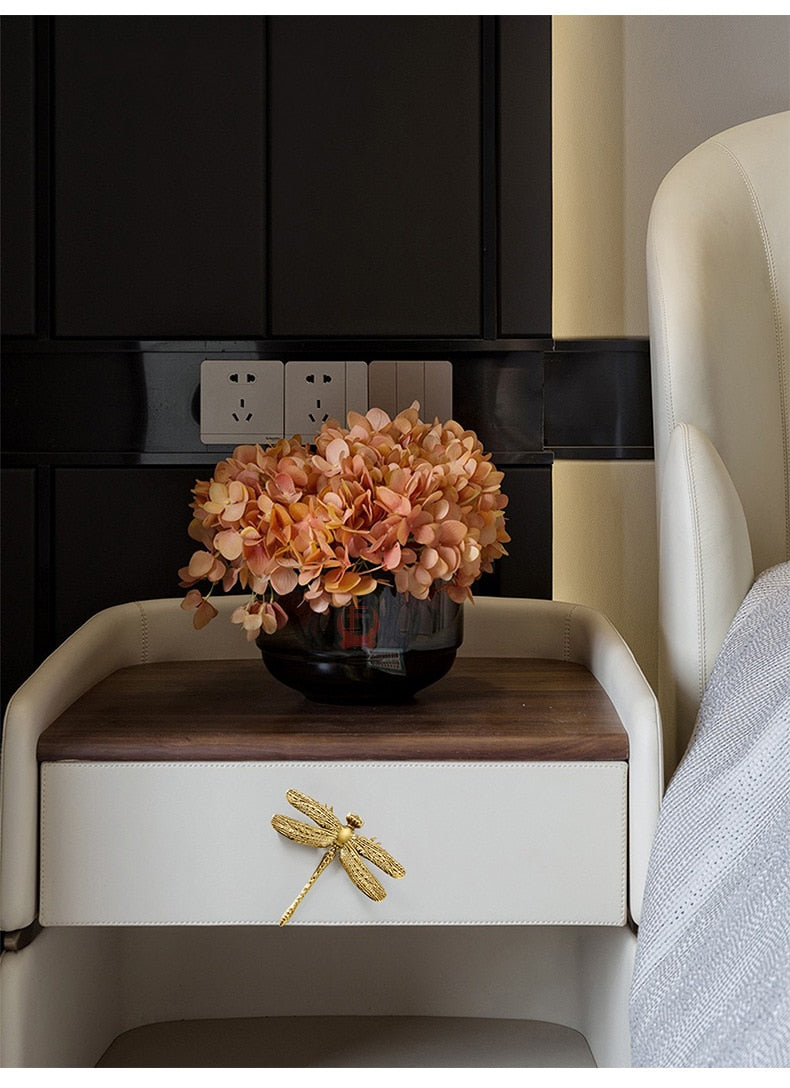 KAK Brass Dragonfly Furniture Decoration Handles  Butterfly Pulls - KiwisLove