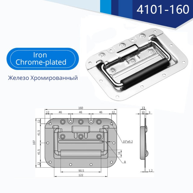 KAK Stainless Steel Tool Box Handle and Pulls Container Box Handles - KiwisLove