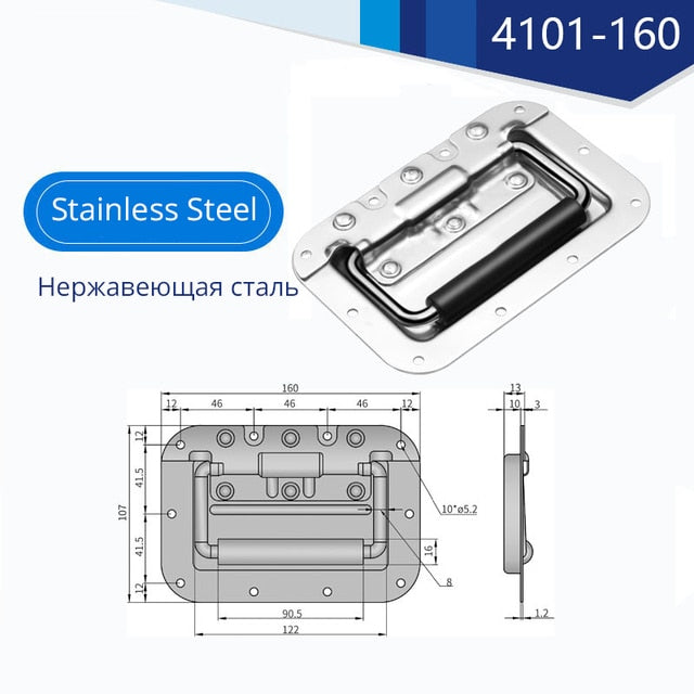 KAK Stainless Steel Tool Box Handle and Pulls Container Box Handles - KiwisLove