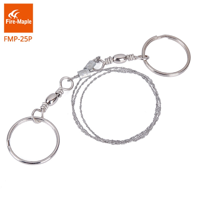 Fire Maple Camping Hand Chain Outdoor Metal Wire Stainless Steel Survival - KiwisLove