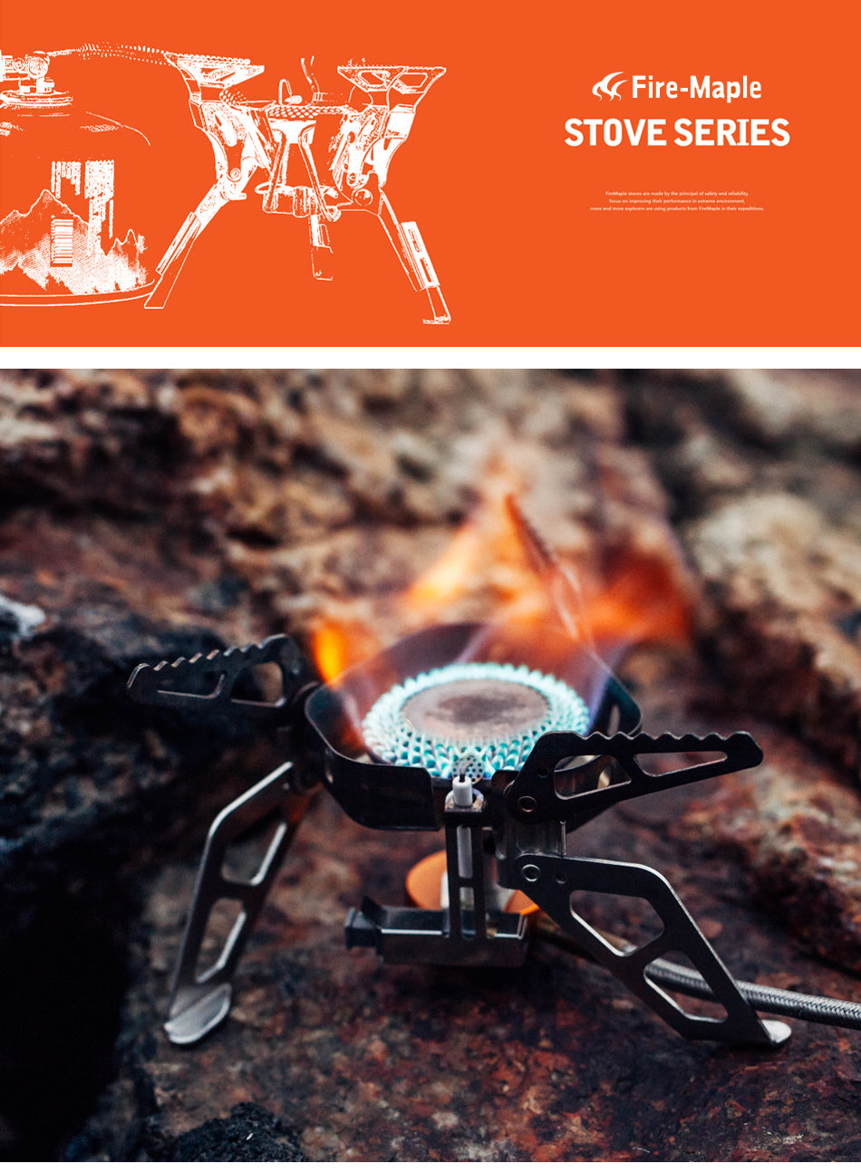 Fire Maple Windproof Gas Burner Stove Wildfire  Hiking Camping FMS-WF - KiwisLove