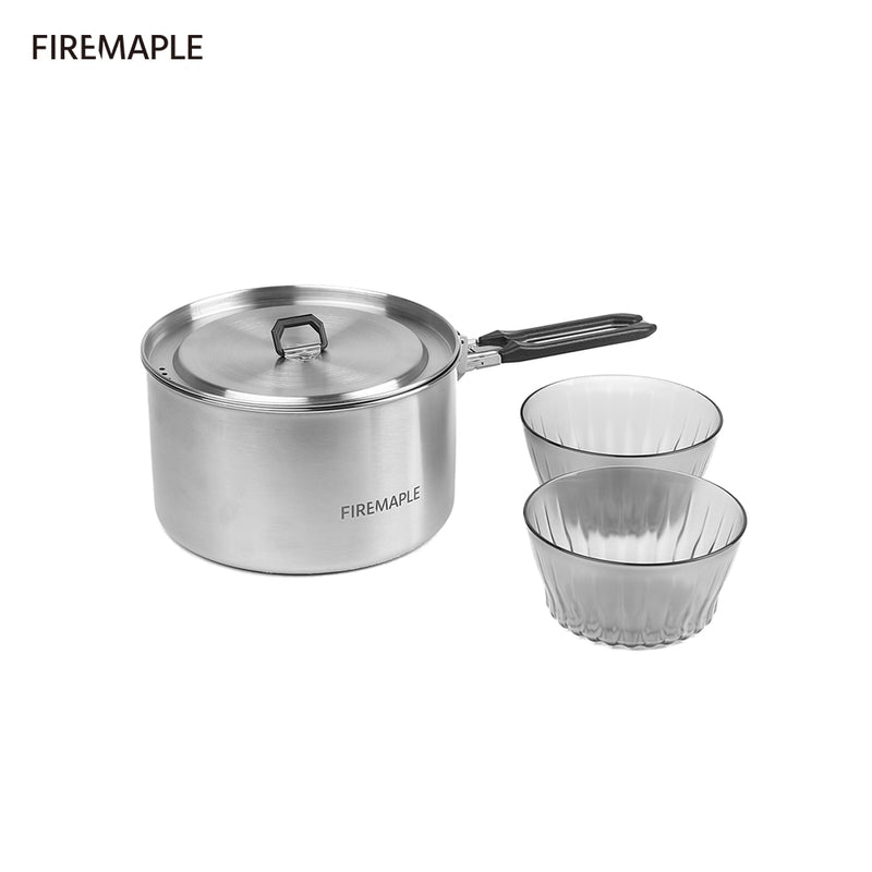 Fire Maple Camping Cookware Hiking Antarcti Stainless Steel Pot - KiwisLove