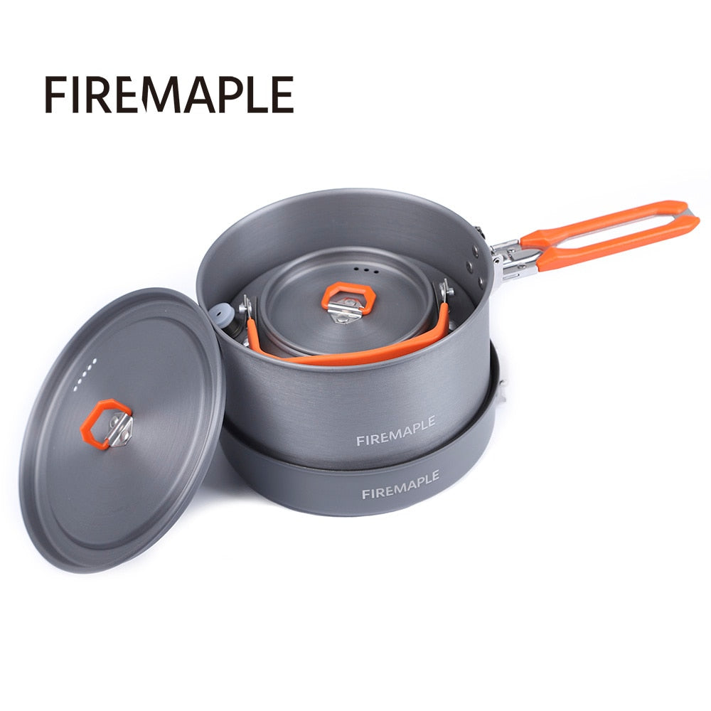 Fire Maple Camping Cookware Set  Foldable Pots - KiwisLove