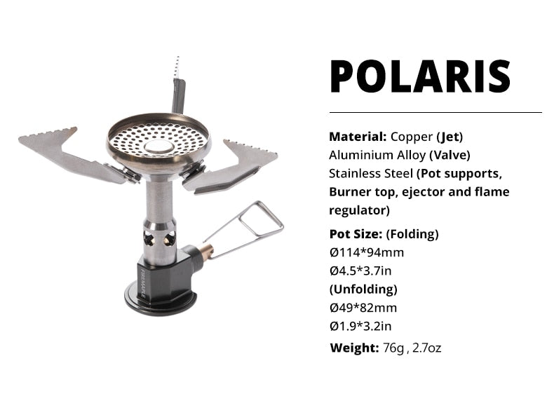 Fire Maple Polaris Pressure Regulator Gas Burner Stove Outdoor Ultralight Simmer Control Camping Backpacking  Windproof Stoves - KiwisLove