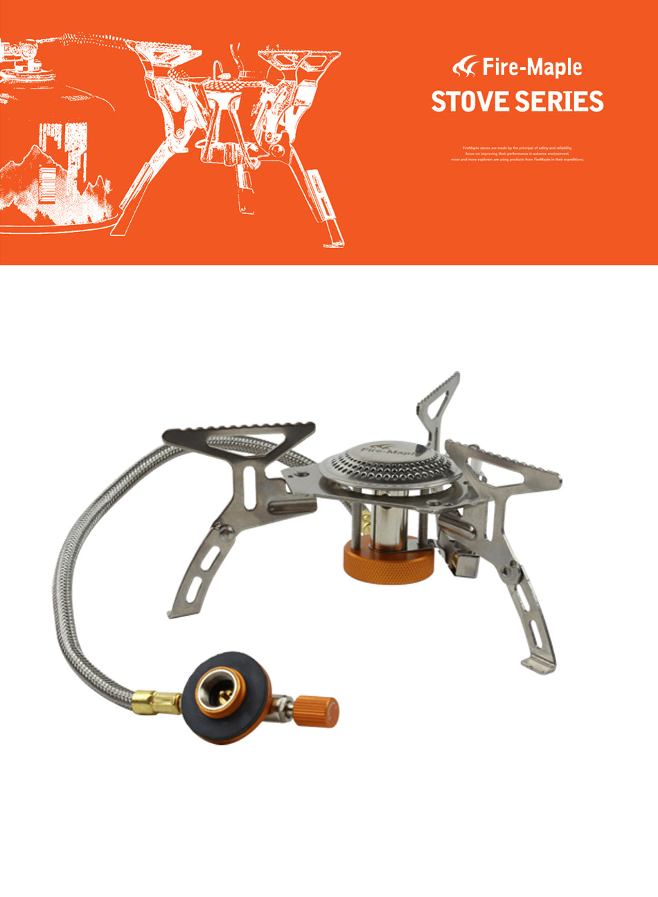 Fire Maple FMS-105  Gas Burners Stove  Portable Compact Split  2600W - KiwisLove