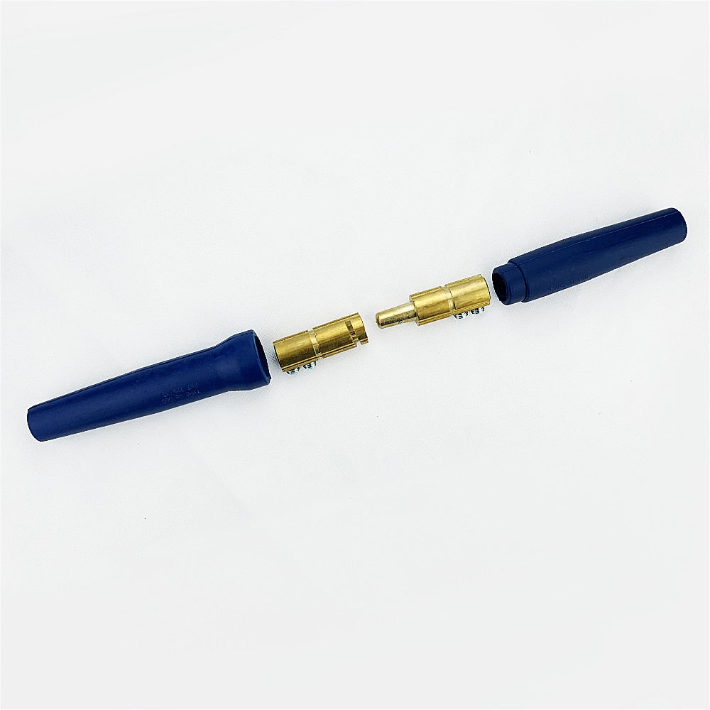 Tig Mig 1 Pair 500A Connector Rapid Fitting Europe Welding Machine Cable - KiwisLove