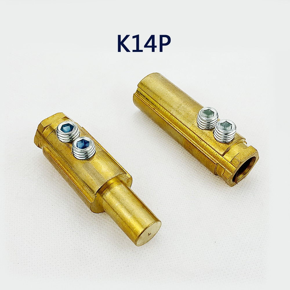 Tig Mig 1 Pair Rapid Fitting Europe Welding Machine Cable Connector - KiwisLove