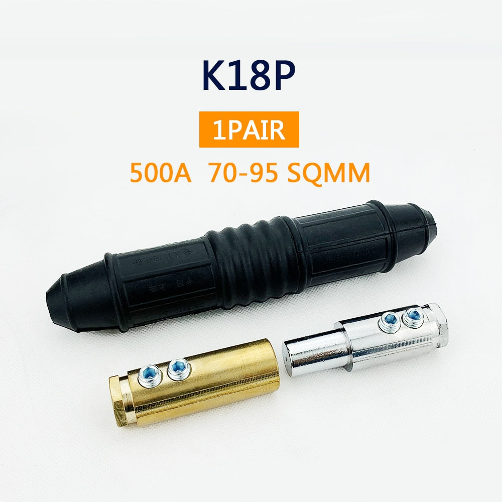 Tig Mig 1 Pair Rapid Fitting Europe Welding Machine Cable Connector - KiwisLove
