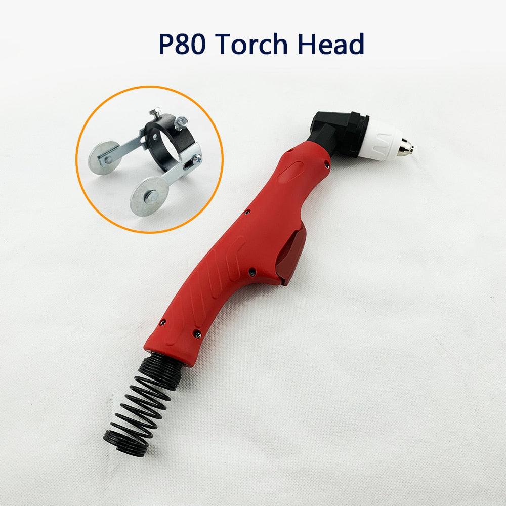 P80 Torch Plasma Cutter Gun Head Body Plasma Cutting Torch Hand Use - KiwisLove