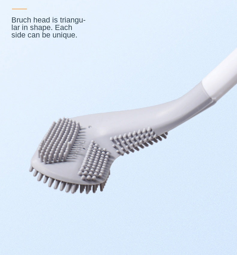 Bristle Golf Toilet Brush Bathroom Cleaning Tool WC Silicone Accessories - KiwisLove