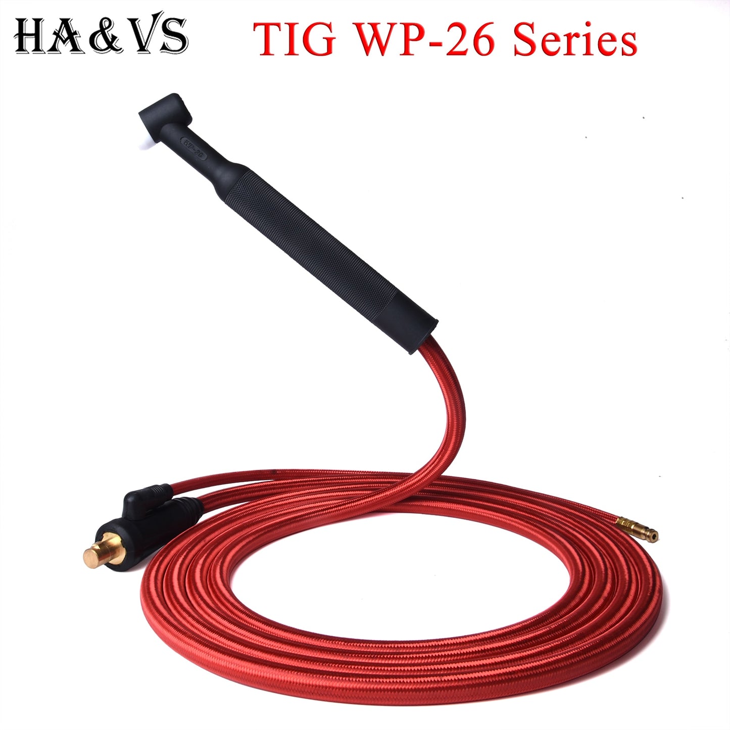 WP26 TIG Torch Gas-Electric Integrated Red Hose Cable - KiwisLove