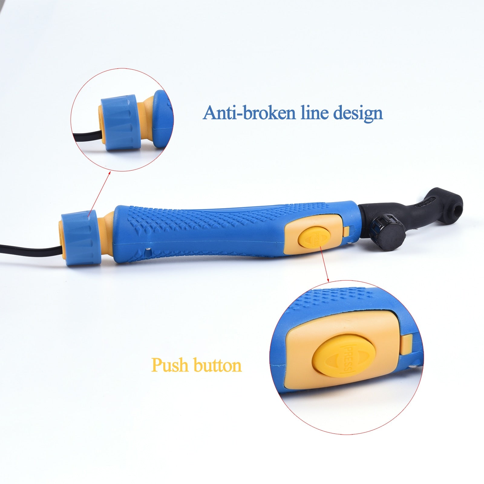 TIG Torch Body Air Cooled  Rotatable 125 AMP - KiwisLove