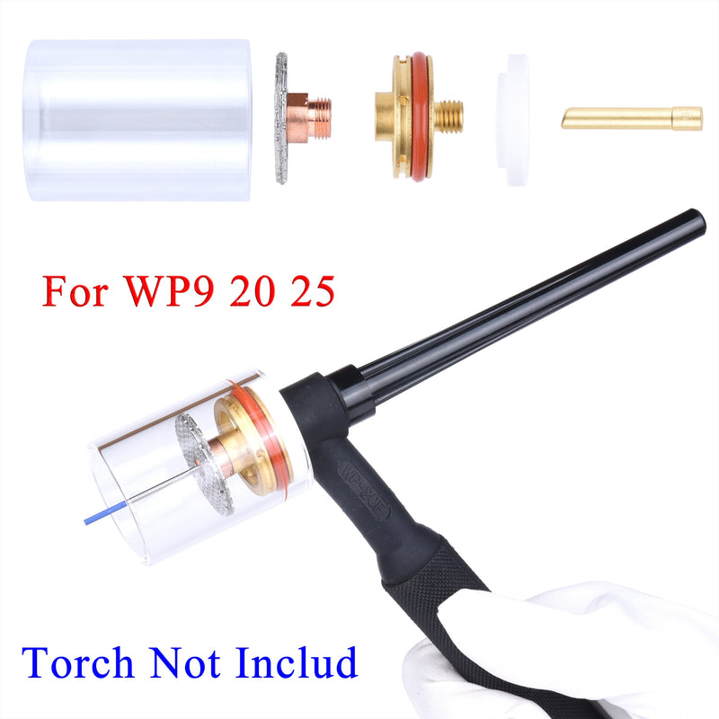 11Pcs Set Tig Torch Kit For WP17/18/26 WP9/20/25 - KiwisLove