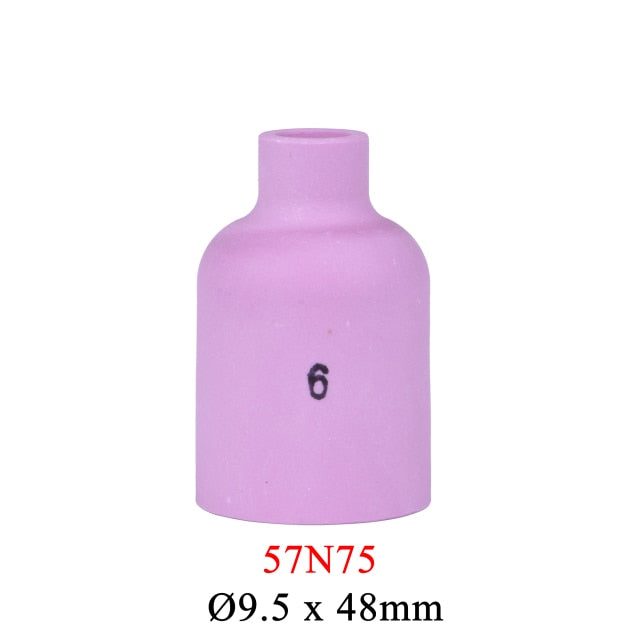 10Pcs Alumina Nozzles For TIG WP9 20 WP17 18 26 Welding Torch Ceramic - KiwisLove