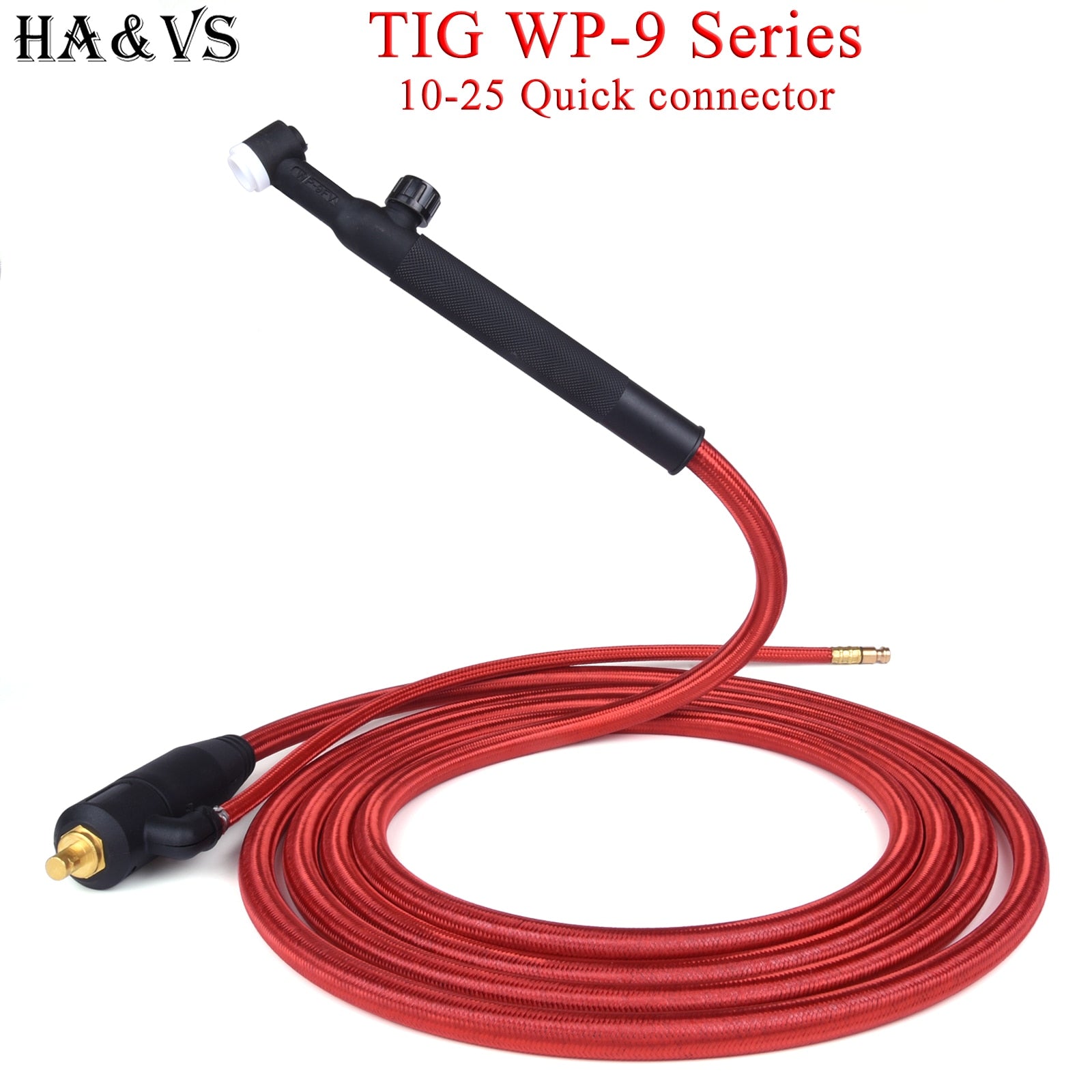 WP9F 9FV TIG Welding Torch Quick Connector Gas-Electric Integrated Hose - KiwisLove