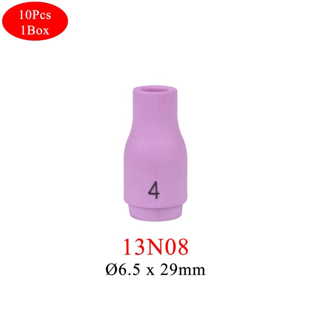 10Pcs  Alumina Nozzles For TIG WP9 20 WP17 18 26 Welding Torch - KiwisLove