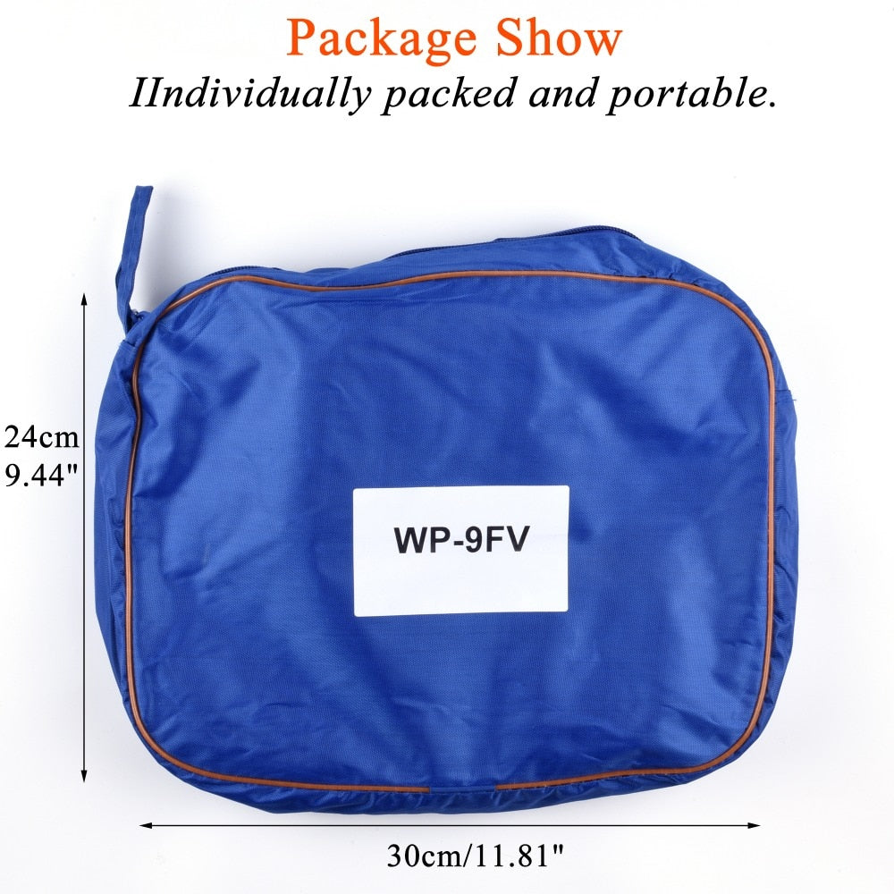 WP9 WP9FV WP9F TIG Welding Torch Gas-Electric Integrated Red Hose 4M - KiwisLove