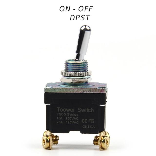 Momentary Screw Toggle Switch SPST SPDT DPST DPDT IP67 Rohs - KiwisLove