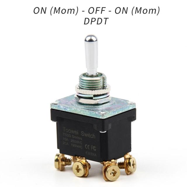 Momentary Screw Toggle Switch SPST SPDT DPST DPDT IP67 Rohs - KiwisLove