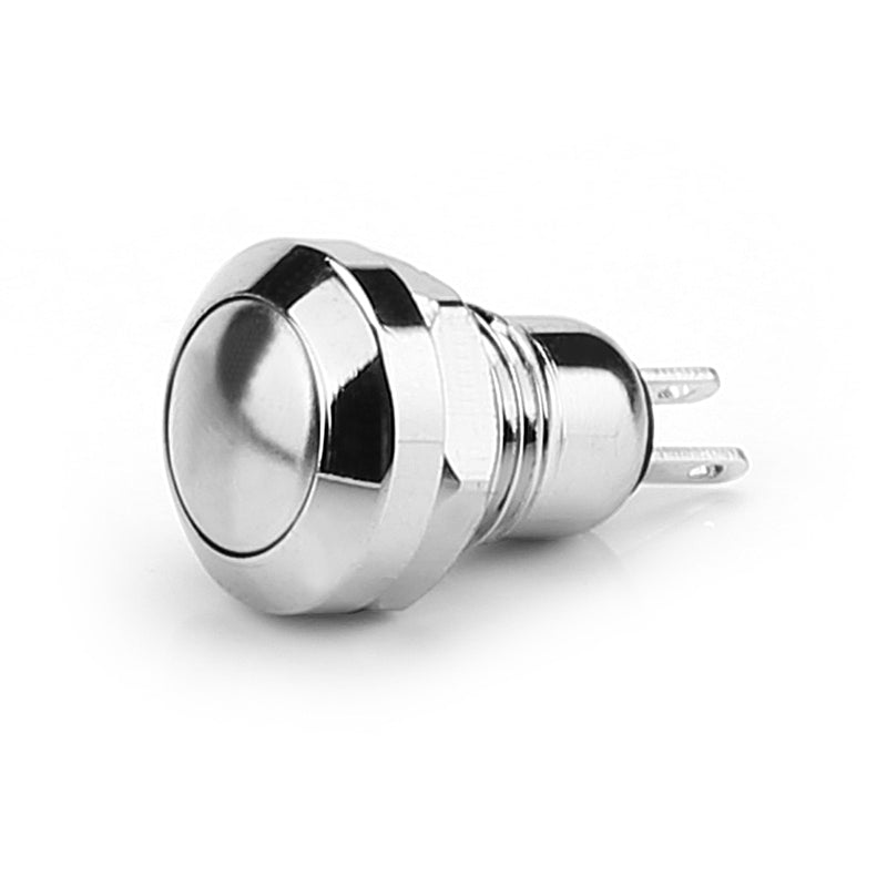 Mini 8mm Stainless Steel Momentary Push Button Switch - KiwisLove