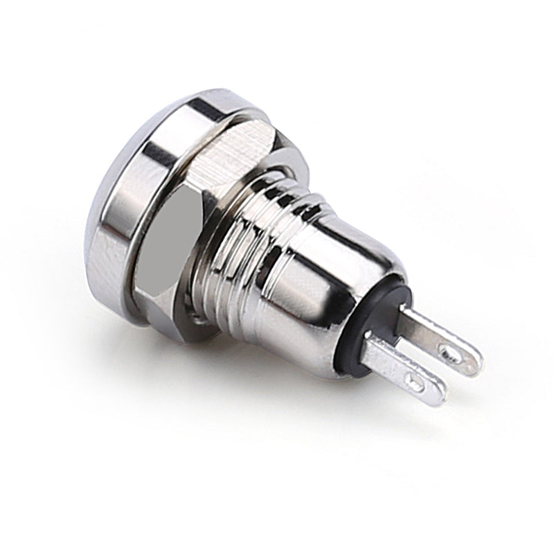 Mini 8mm Stainless Steel Momentary Push Button Switch - KiwisLove