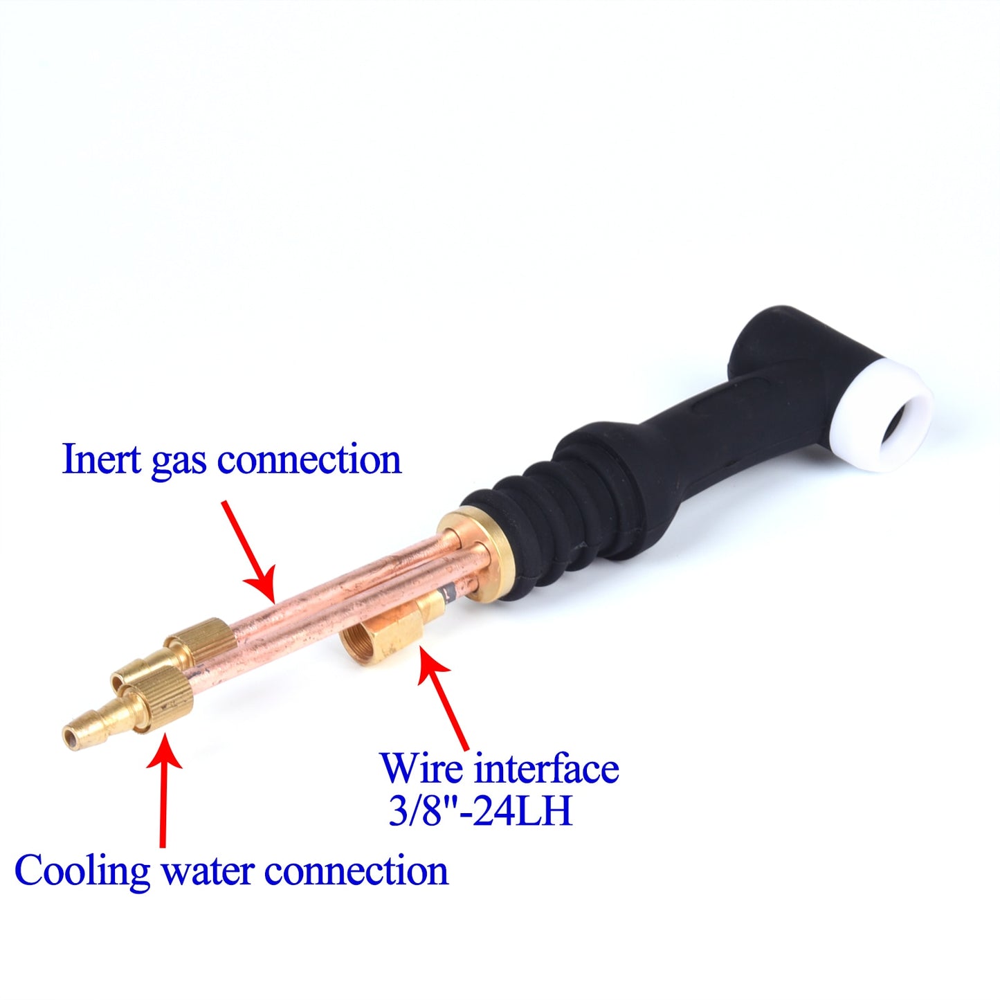 WP18 WP18F WP18V WP18FV TIG Torch Body Water-Cooled Head Rotatable - KiwisLove