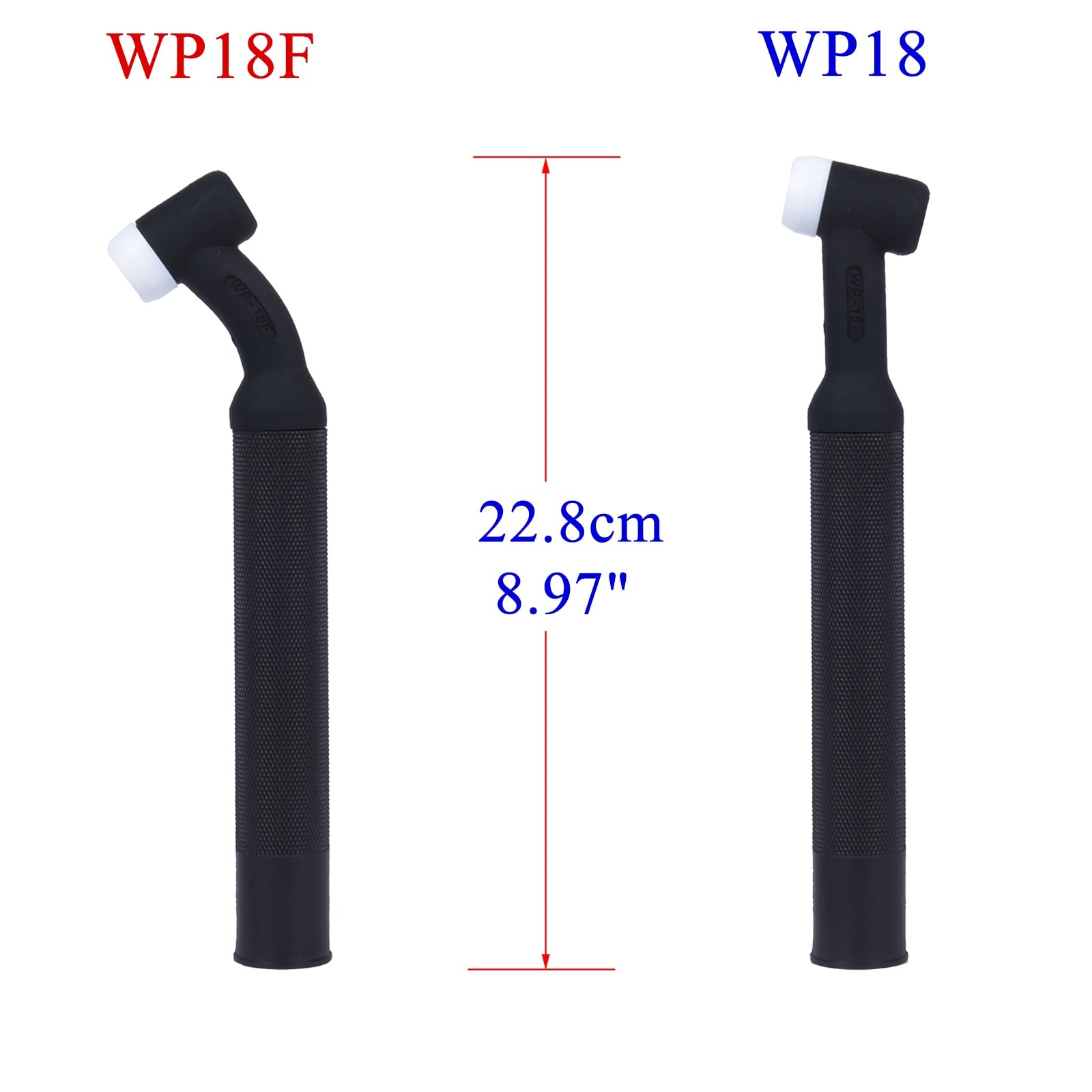 WP18 WP18F WP18V WP18FV TIG Torch Body Water-Cooled Head Rotatable - KiwisLove