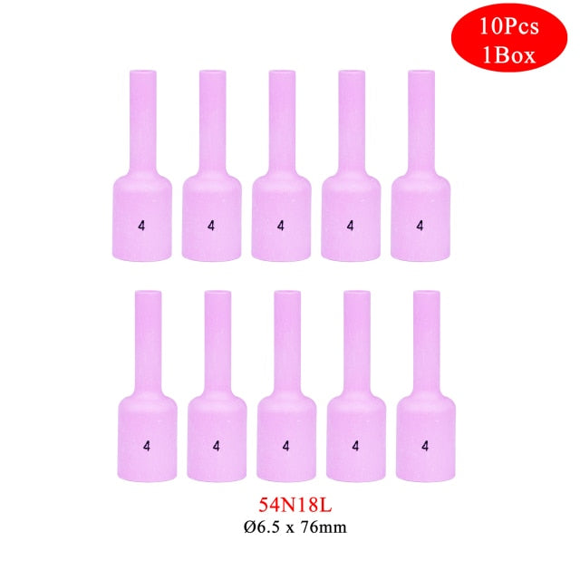 10Pcs 76mm 54N14L 54N15L 54N16L 54N17L 54N18L Alumina Nozzles - KiwisLove
