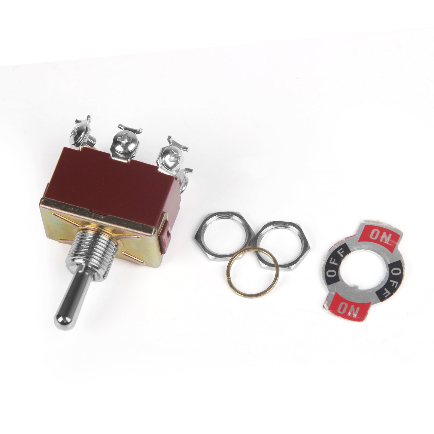 Rocker Toggle Switch 15A 250V 20A 125V DPST DPDT 4 6 Pin Screw Type - KiwisLove