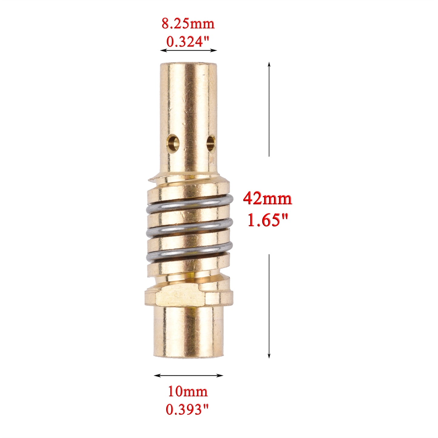 15AK Nozzle Contact Tip Holder With Gas Spring For MIG MAG Welding Torch - KiwisLove