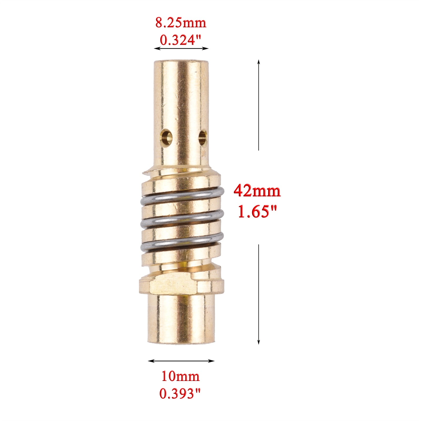 15AK Nozzle Contact Tip Holder With Gas Spring For MIG MAG Welding Torch - KiwisLove