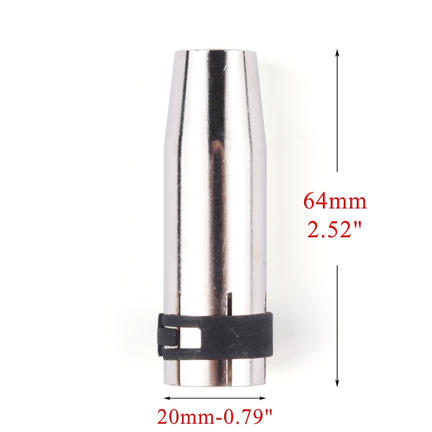 24KD Gas Nozzle Pure Copper Euro Conical Shield Cup Tips Nozzle - KiwisLove