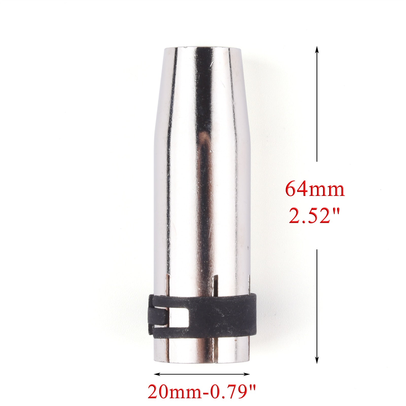 24KD Gas Nozzle Pure Copper Euro Conical Shield Cup Tips Nozzle - KiwisLove