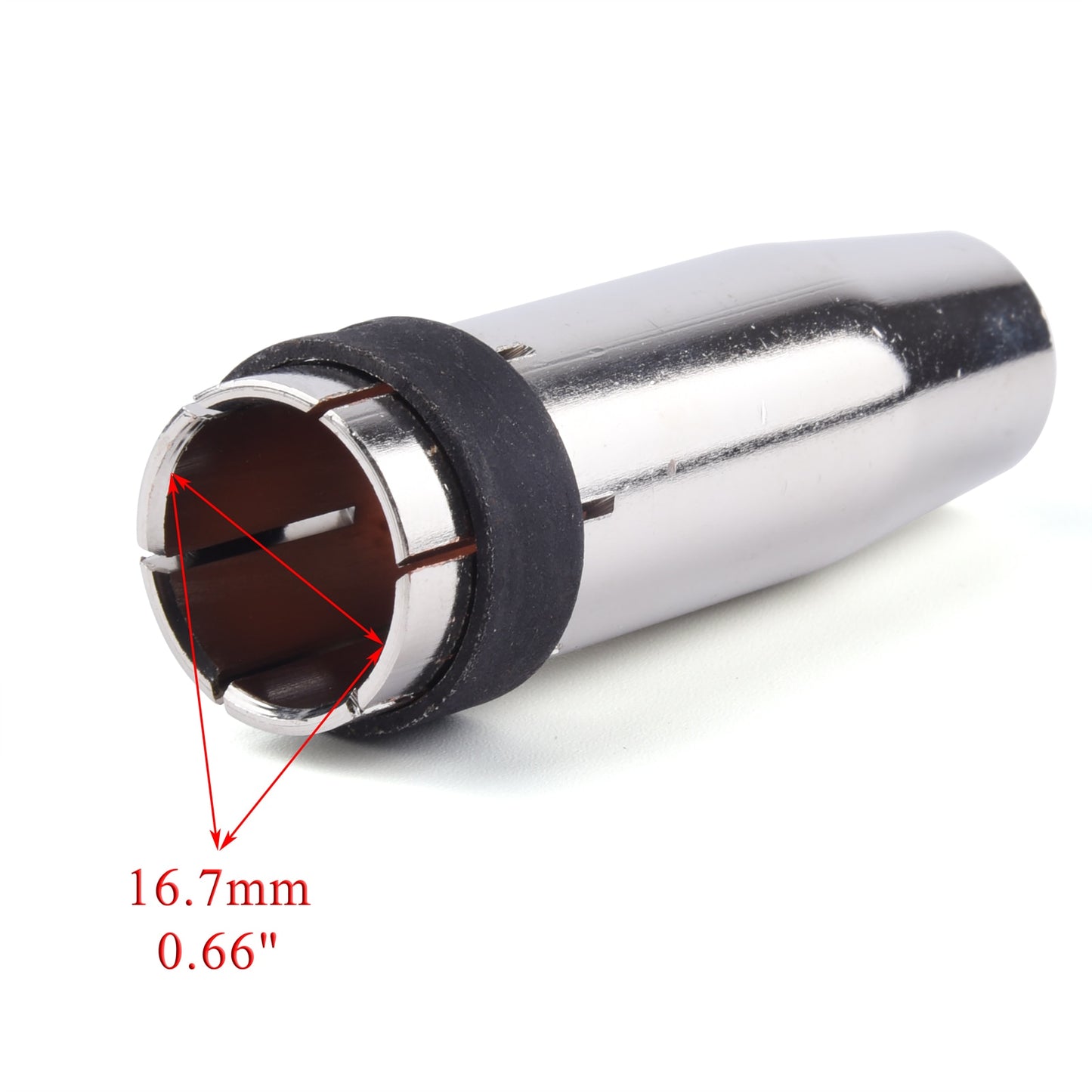 24KD Gas Nozzle Pure Copper Euro Conical Shield Cup Tips Nozzle - KiwisLove