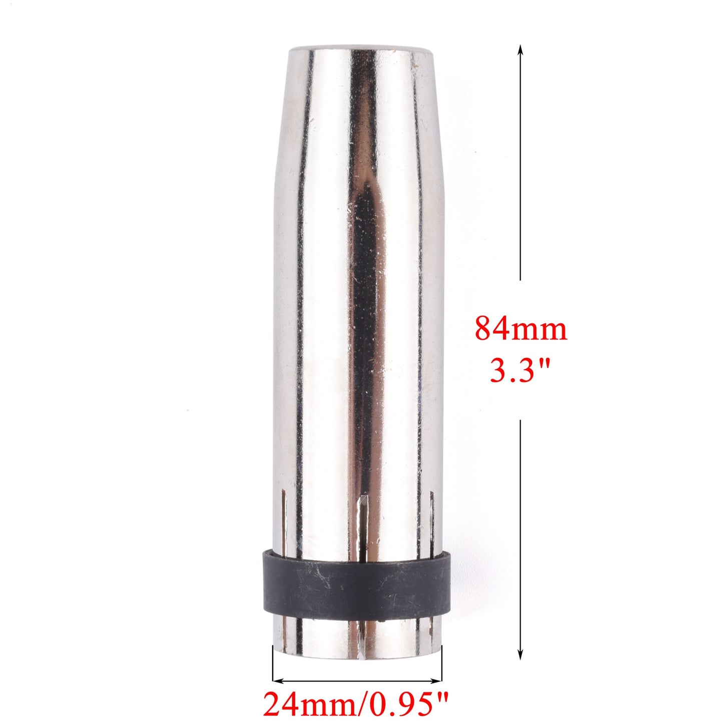 36KD Gas Nozzle Pure Copper Euro Conical Shield Cup Tips Nozzle - KiwisLove